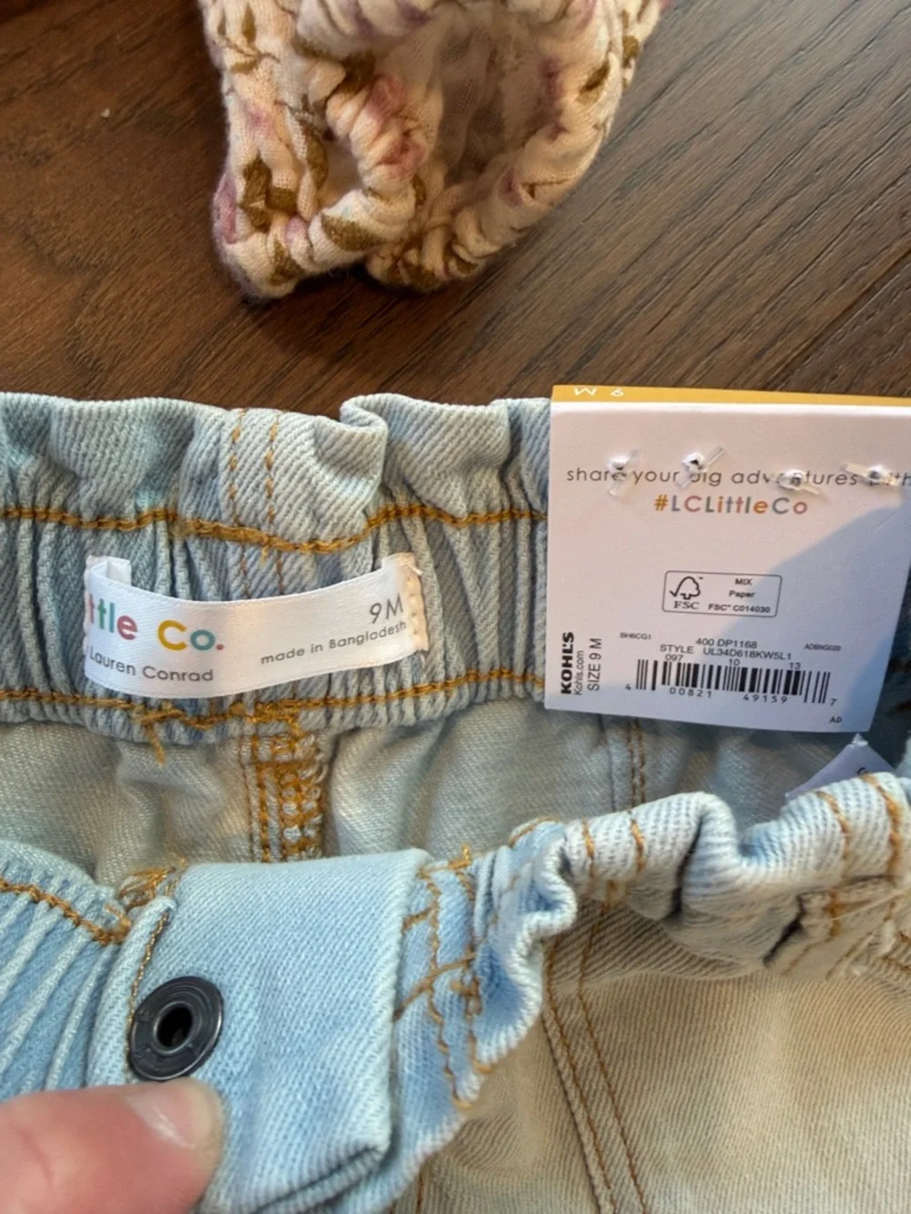 Zara/Little Co Baby Girl Bundle Size 9 Months - C39-059 - Picture 3 of 9